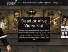 Tablet Screenshot of deadoralive.net